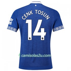 Camisolas de Futebol Everton Cenk Tosun 14 Equipamento Principal 2018/19 Manga Curta